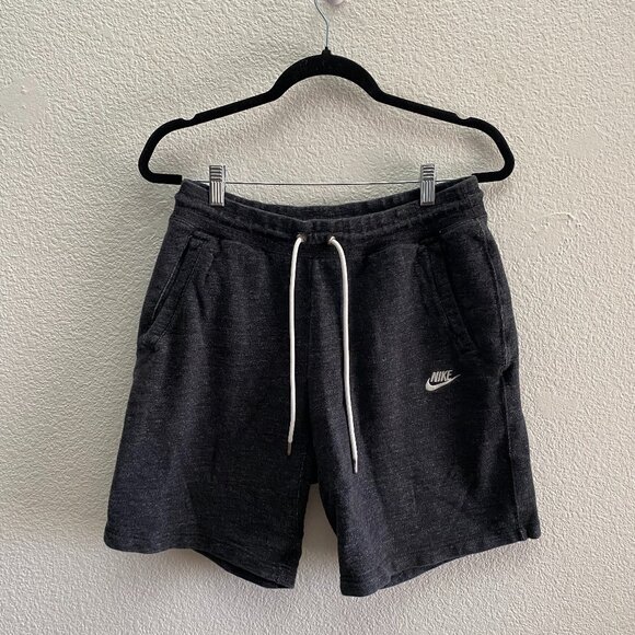 Nike NSW Legacy Shorts Men's Size Large 810810-032 Dark Gray Gym Casual Fitness - Picture 1 of 5